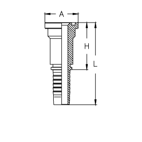 Фланец SAE код 61