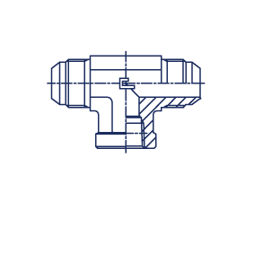 T-образные с внутренней резьбой NPTF