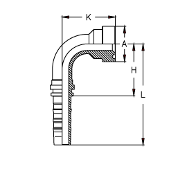 Фланец "SUPERCAT" угол  90° Фланец "SUPERCAT" угол  90°