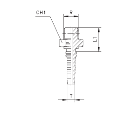 Фитинг Interlock Cast BSPT наружная резьба Interlock Фитинг Interlock Cast BSPT наружная резьба Interlock