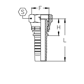 NPSM Внутренняя резьба NPSM Внутренняя резьба
