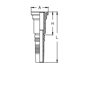 Фланец Interlock SAE код 62