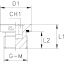 BSP с внутр. шестигр. упл. тип E, VE BSP с внутр. шестигр. упл. тип E, VE