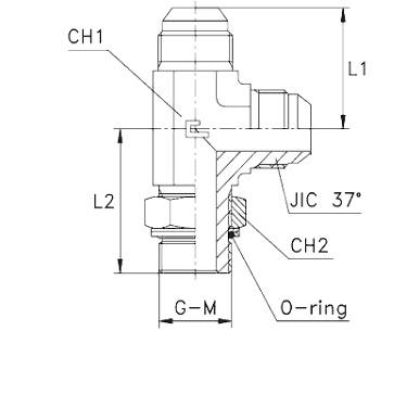 L-образные BSP, уплотнение тип G
