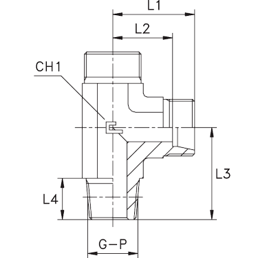 L-образные BSPT уплотнение тип С