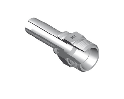 Наружняя метрическая резьба - конус 24° - легкая серия