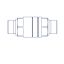 BSPP, штуцер - штуцер