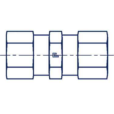 Обратный клапан, внутренняя резьба BSP