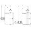 Манометр D63, нар. резьба 1/4